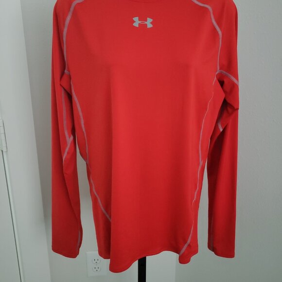(EUC) Under Armour Heatgear Compression Long Sleeve Shirt (Men's: XL) - Picture 1 of 4